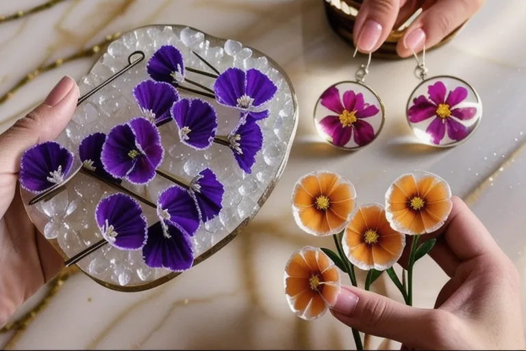 BRSHES, Pressed Flower Epoxy Resin Workshop - Autumn Inspired! Glasgow at BRSHES