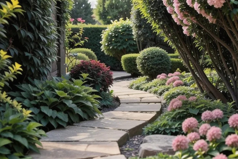 Garden tour with Les Smith