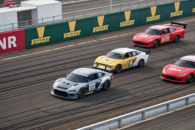 Ferrari Challenge UK at Donington Park Circuit