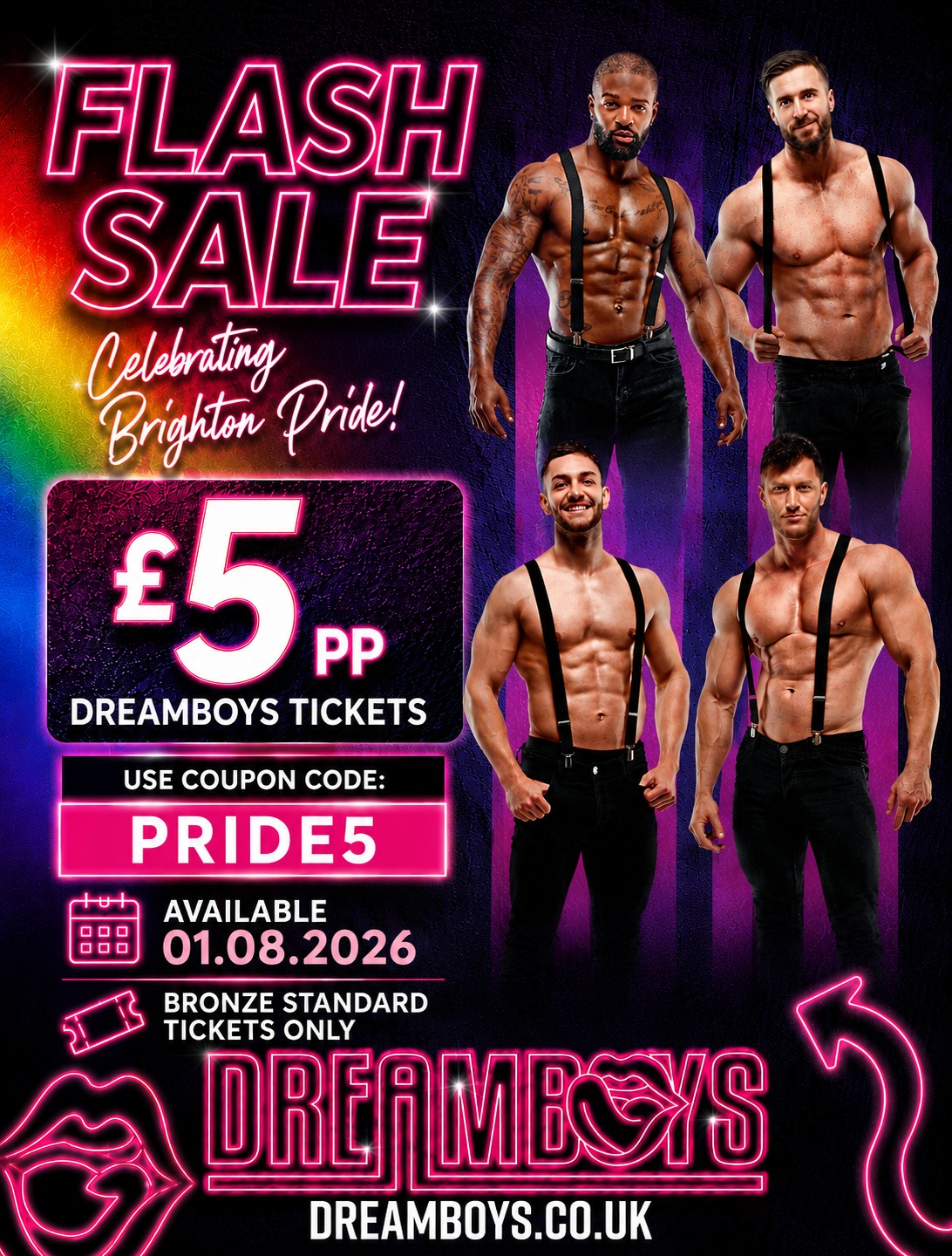 Dreamboys Club Night at Pryzm