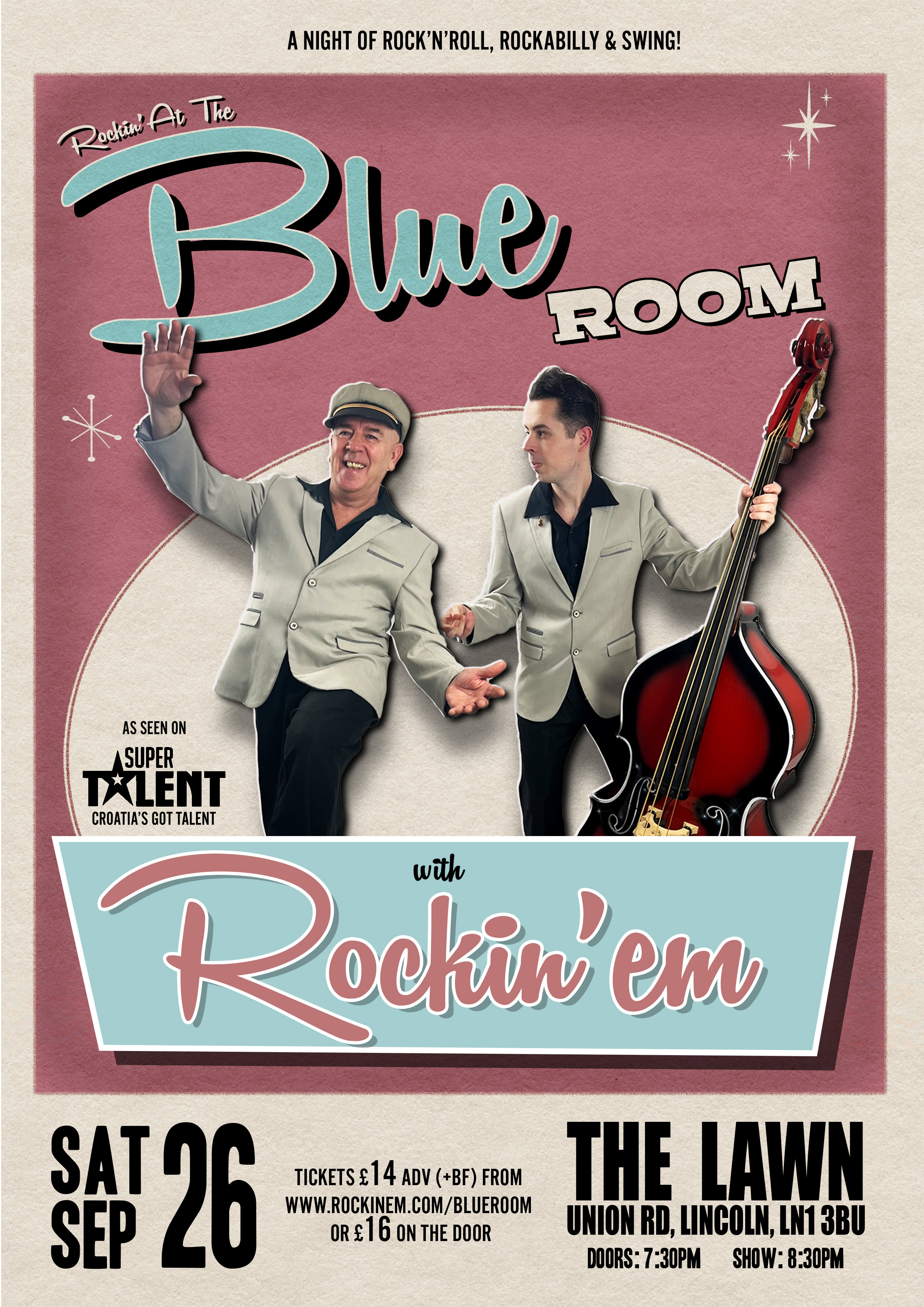 Rockin' In The Blue Room with Rockin'em at The Lawn