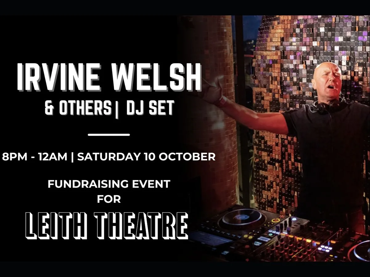 Irvine Welsh Fundraising Event