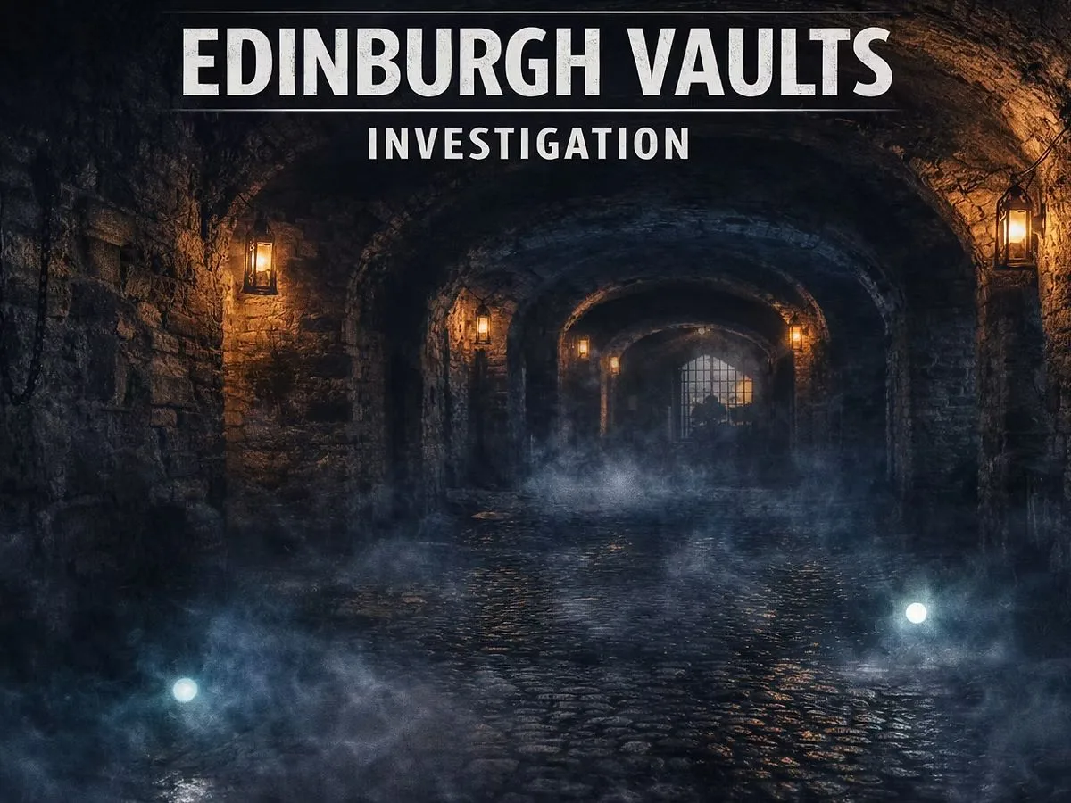 Paranormal Investigation at Niddry Street Vaults