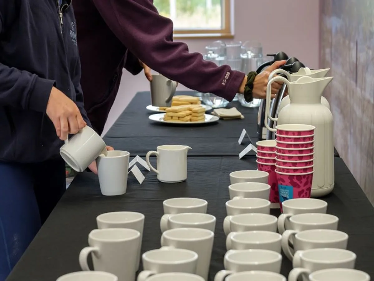 Tea and Talks at Edinburgh Zoo