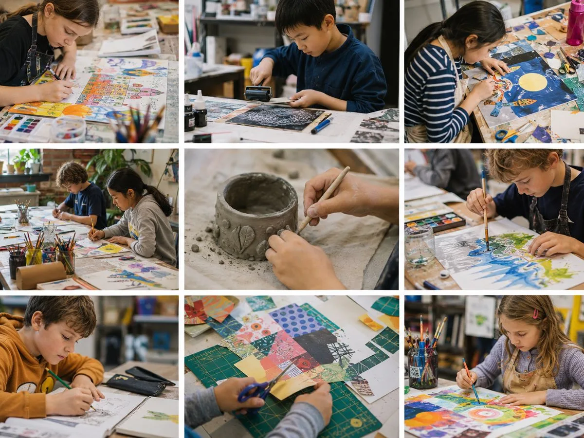 Creative Summer Art Camp for Kids