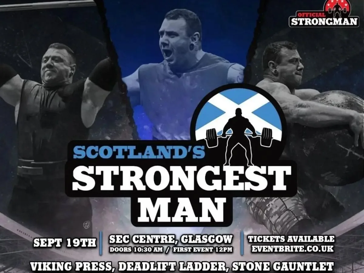 Scotland’s Strongest Man at SEC Centre