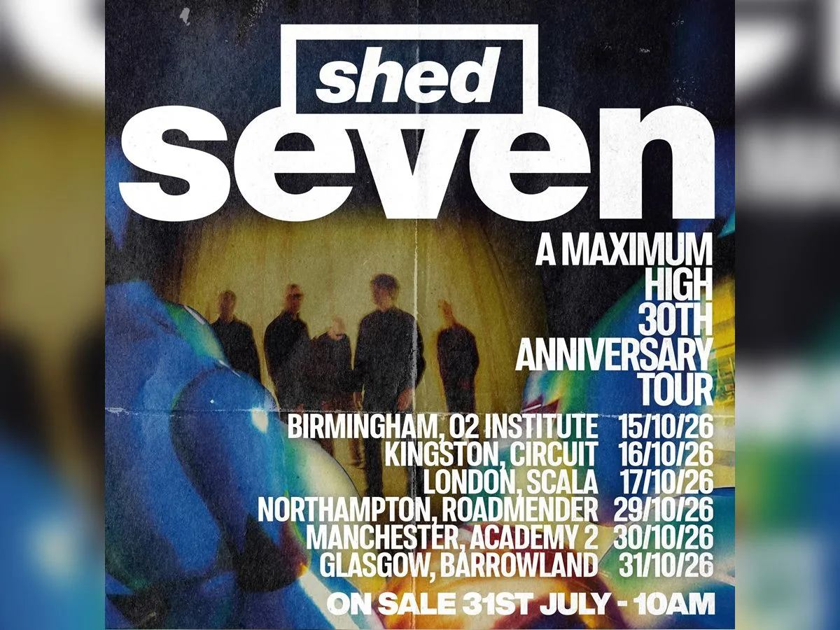 Shed Seven at The Glasgow Barrowland Ballroom
