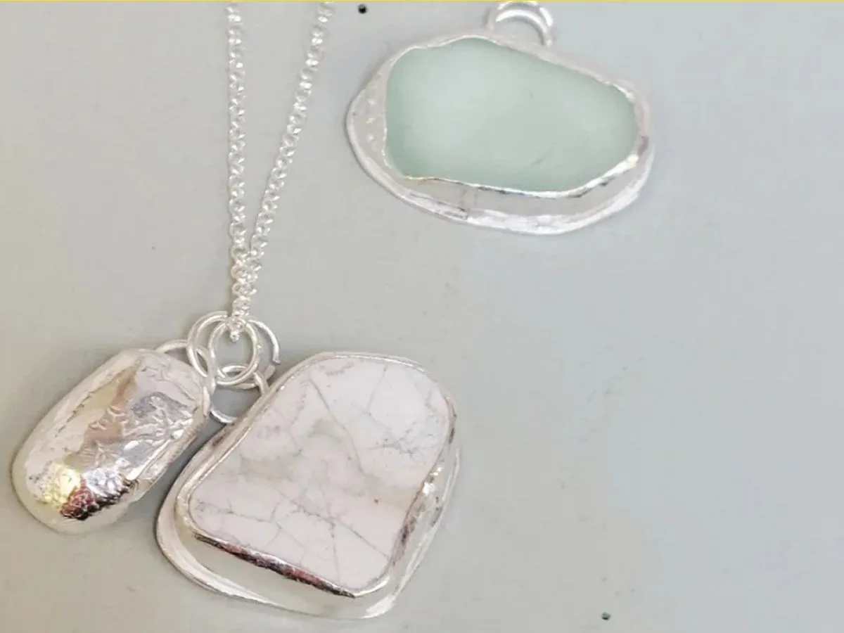 Sea Glass Brooch Workshop