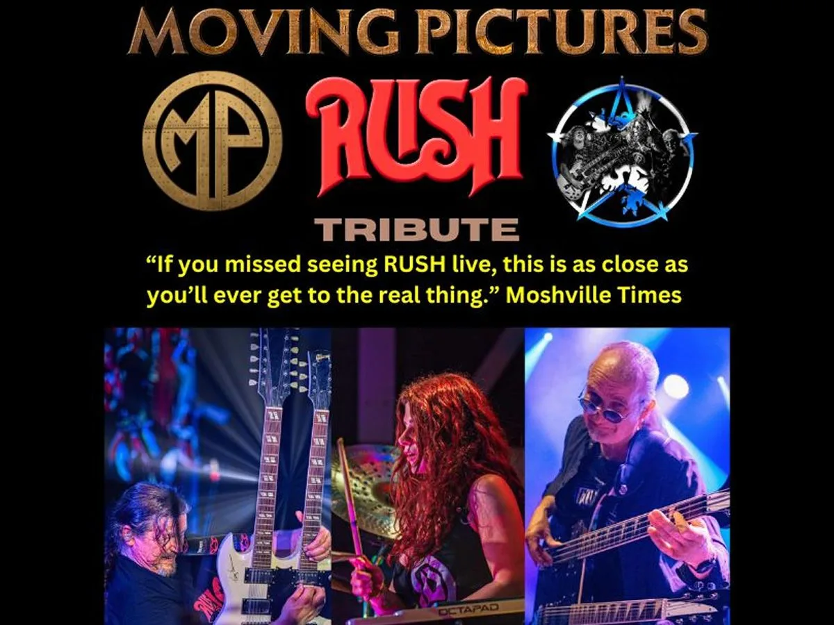 Moving Pictures - Rush Tribute at Reconnect Howden Park