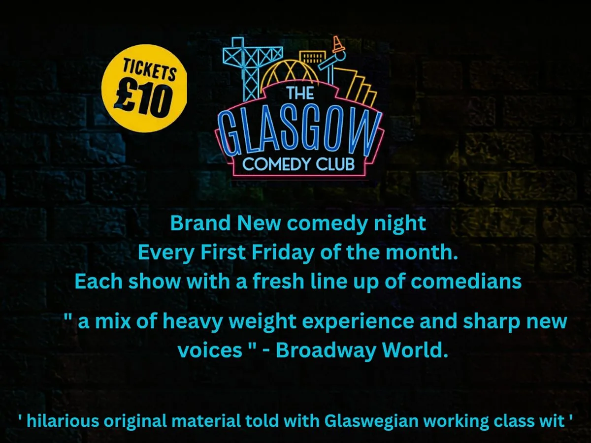 The Glasgow Comedy Club Doonstairs at Max’s Bar