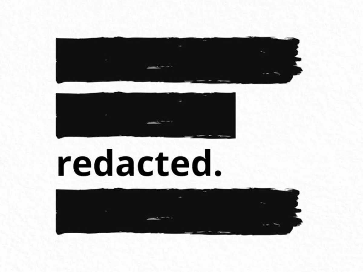 REDACTED: The Cover-Up of a Cover-Up of a Cover-Up at Bristo Square Bristo Square Potterrow, Edinburgh Old Town