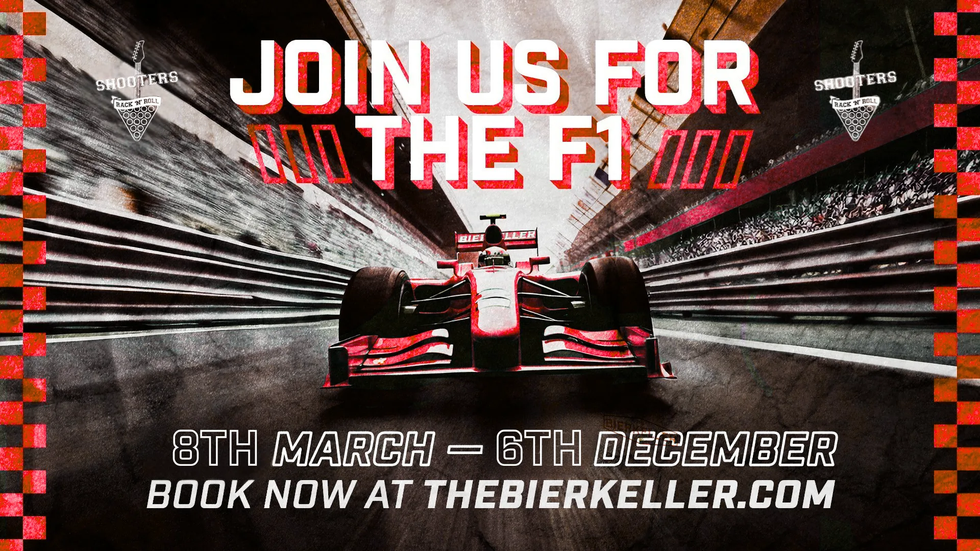 Formula 1 Hungarian Grand Prix 2026 at The Bierkeller Birmingham