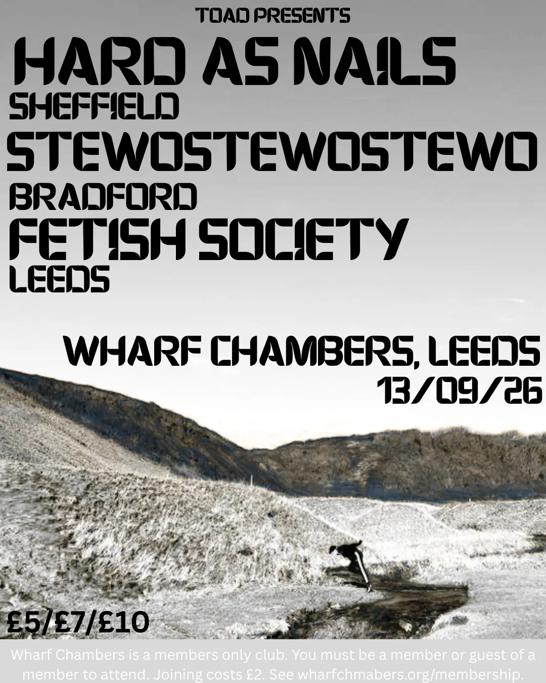 HARD AS NAILS / STEWOSTEWOSTEWO / FETISH SOCIETY