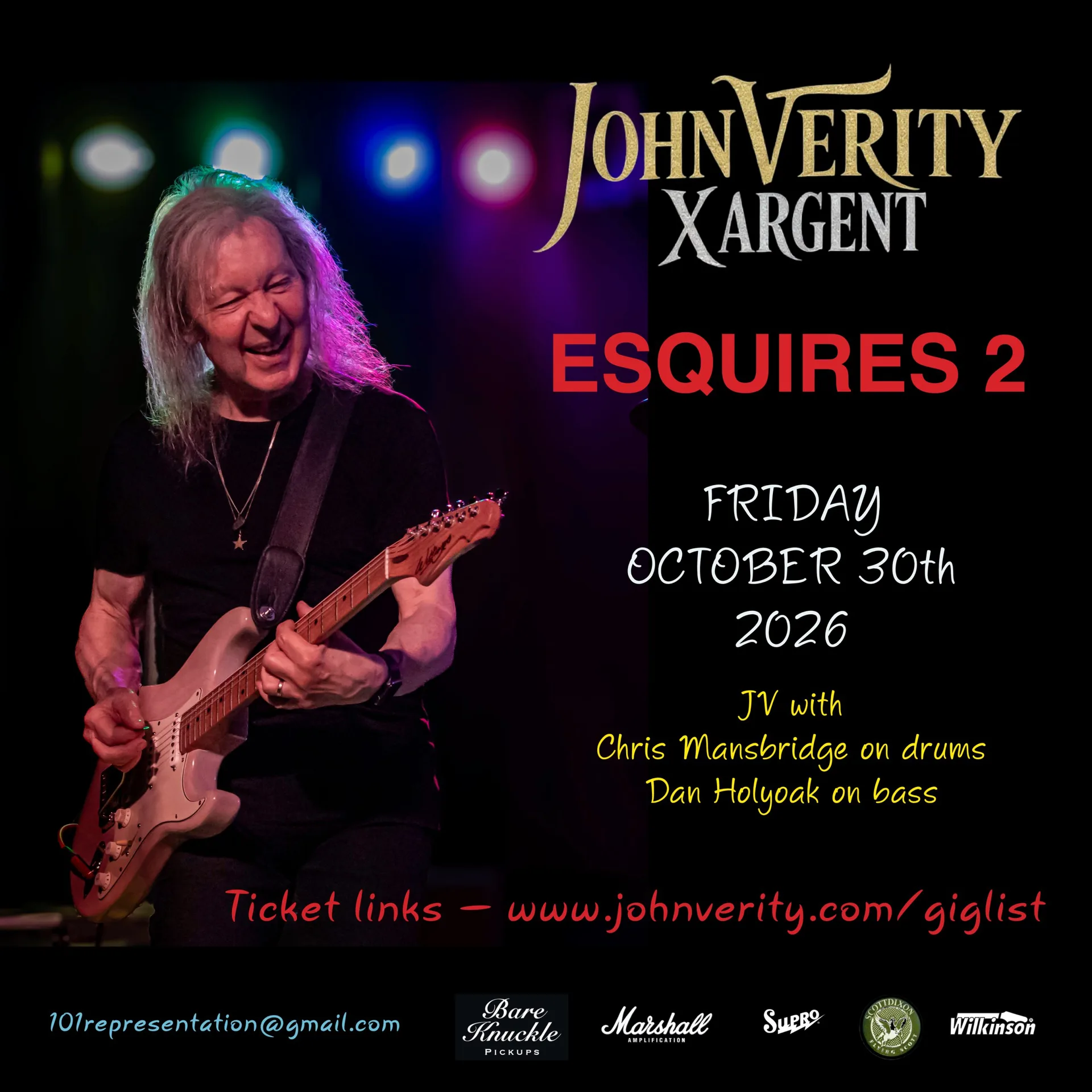 John Verity Band at Bedford Esquires