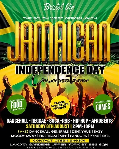 The South West 64th Jamaican Independence Day Celebration Tickets at Lakota