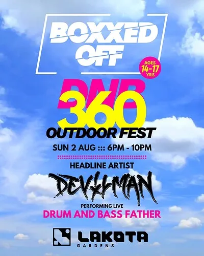 BOXXED OFF DNB 360 OUTDOOR FEST Tickets at Lakota