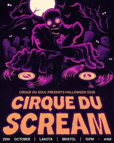 Cirque Du Soul: Bristol // Halloween Tickets