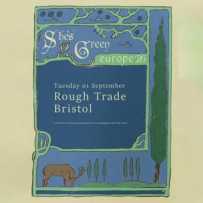 Shes green at Rough Trade Bristol