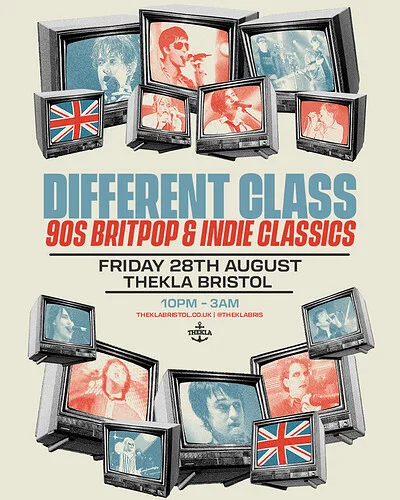 Different Class: 90s Britpop & Indie Classics Tickets at Thekla