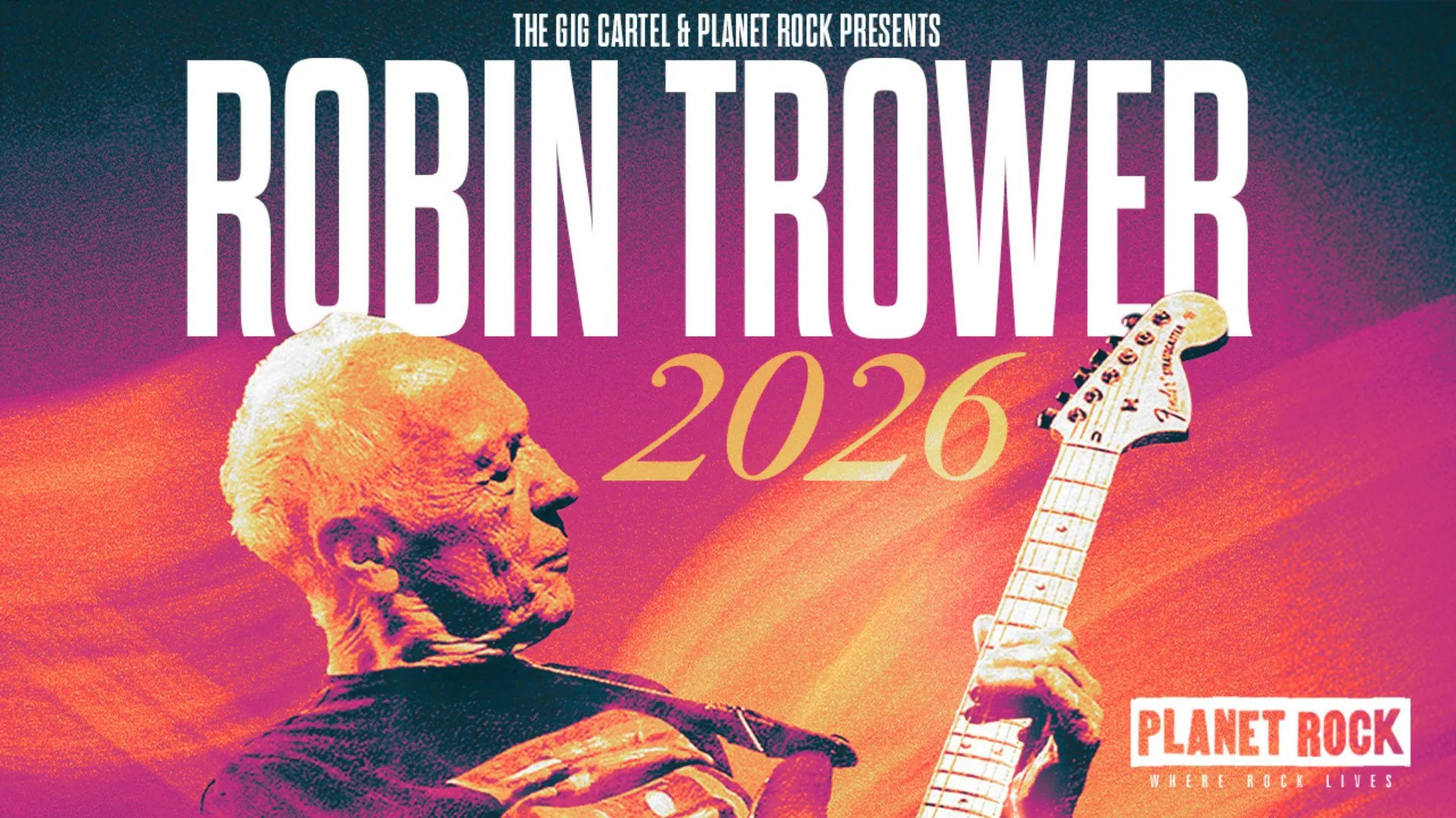 Robin Trower at Cambridge Junction – J1 (Standing)