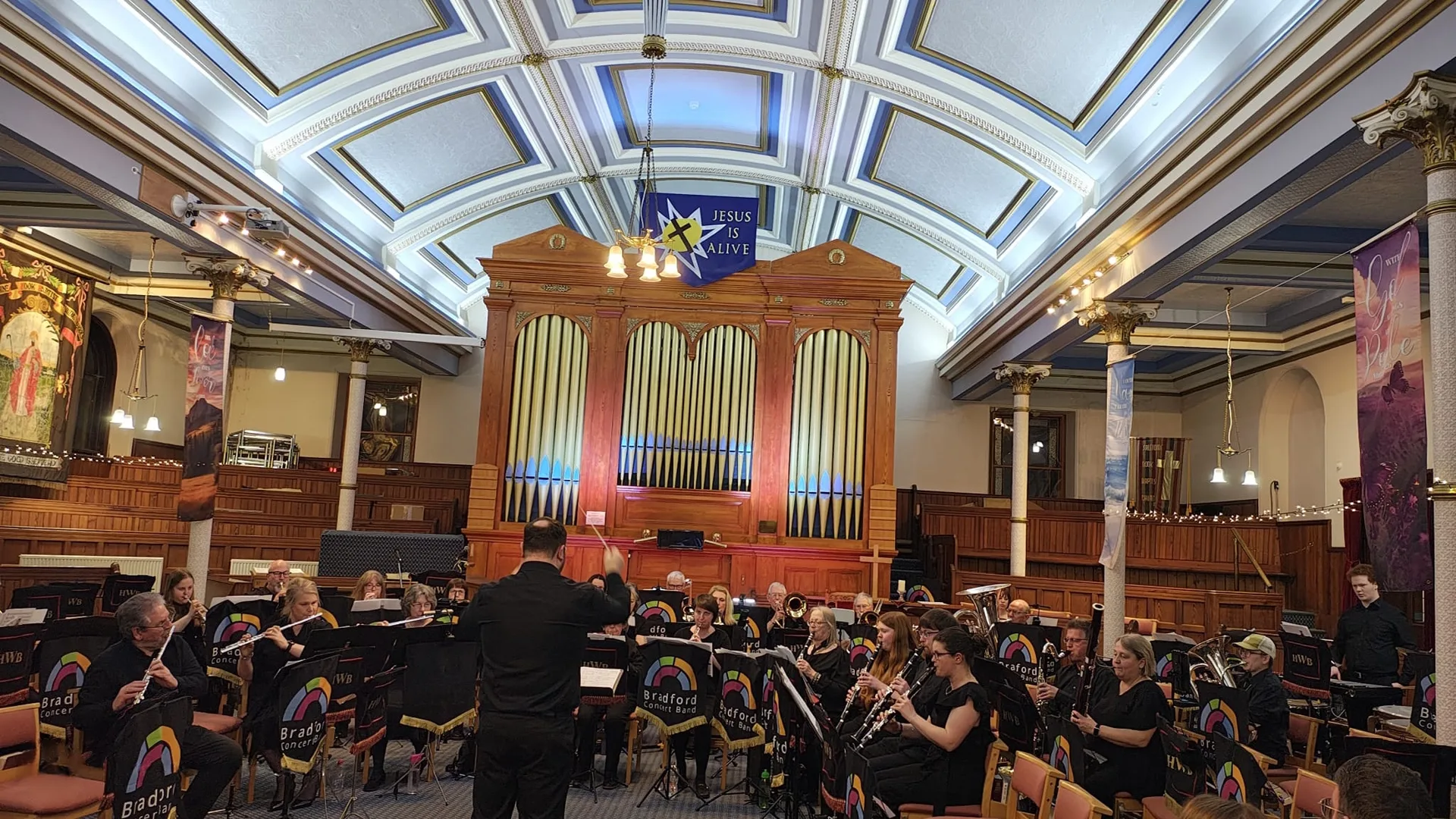 An afternoon with Bradford Concert Band at Selby Abbey