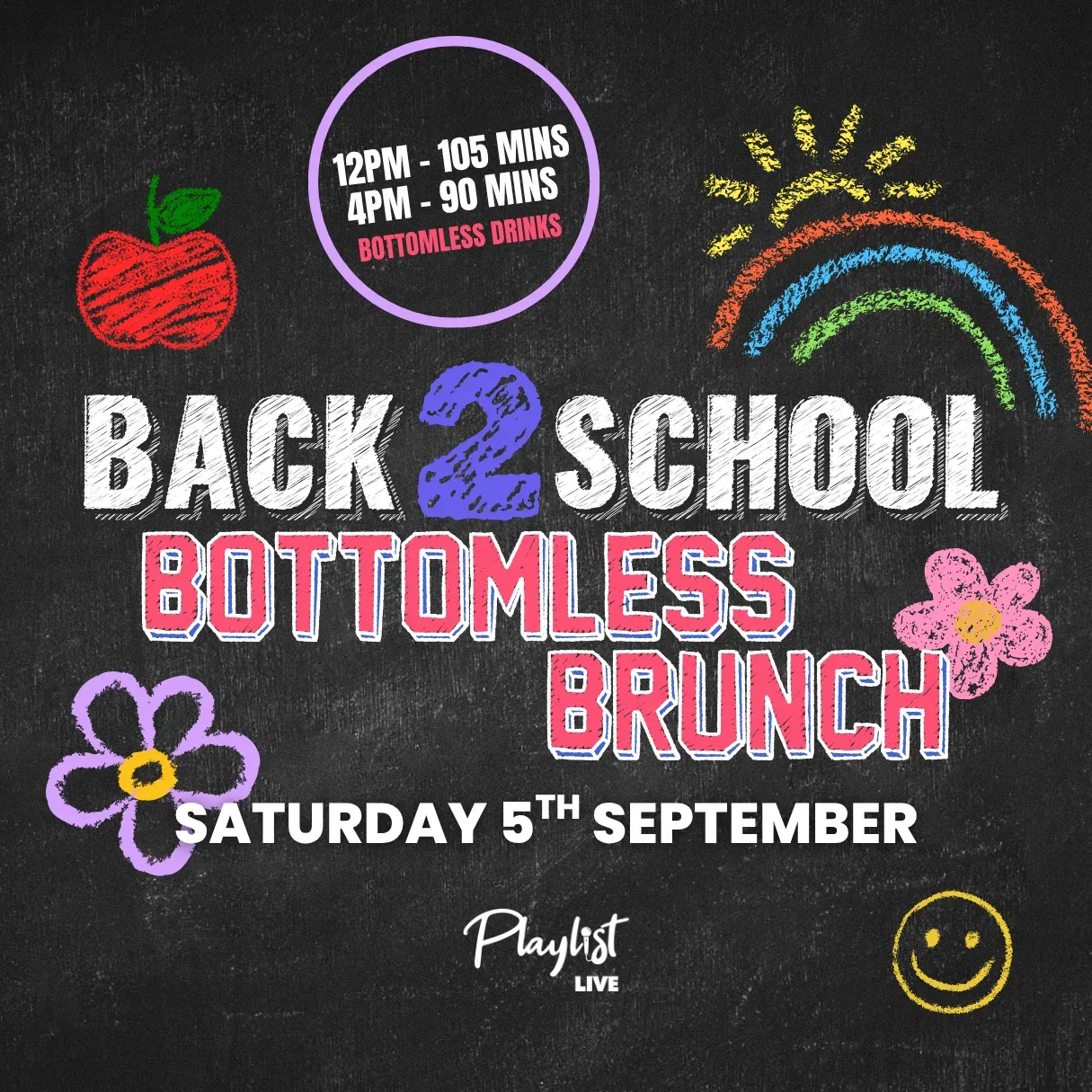 📚 Back 2 School Bottomless Brunch