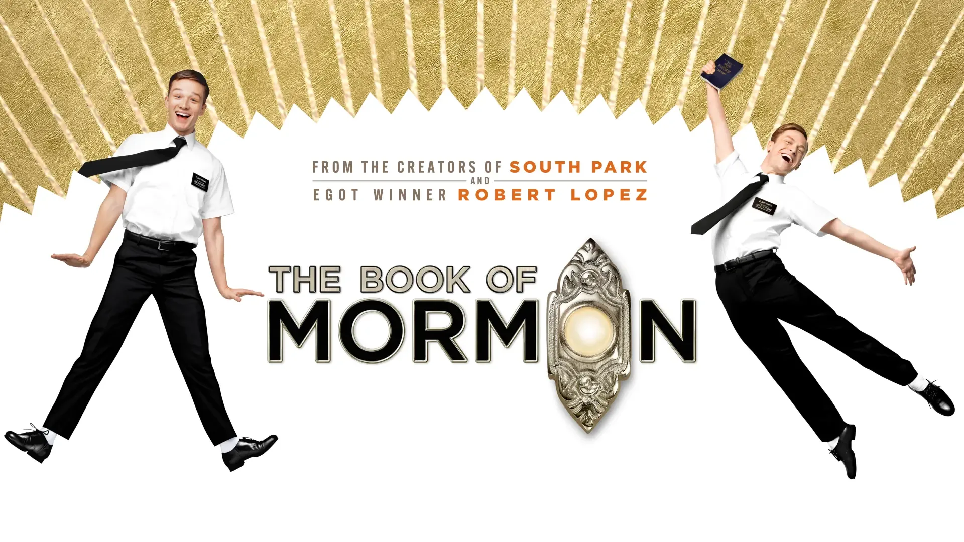 The Book of Mormon at Prince of Wales Theatre in London's We