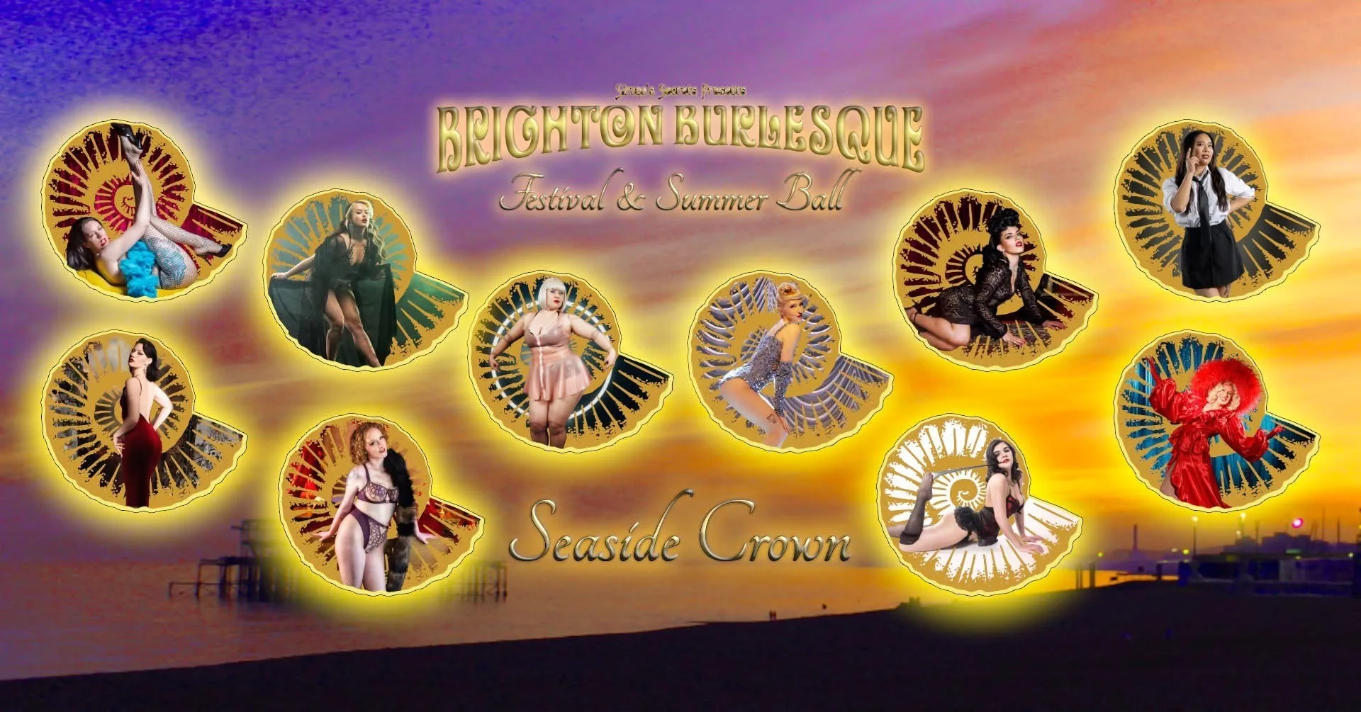 Brighton Burlesque Festival & Summer Ball + Market & workshops at Wagner Hall