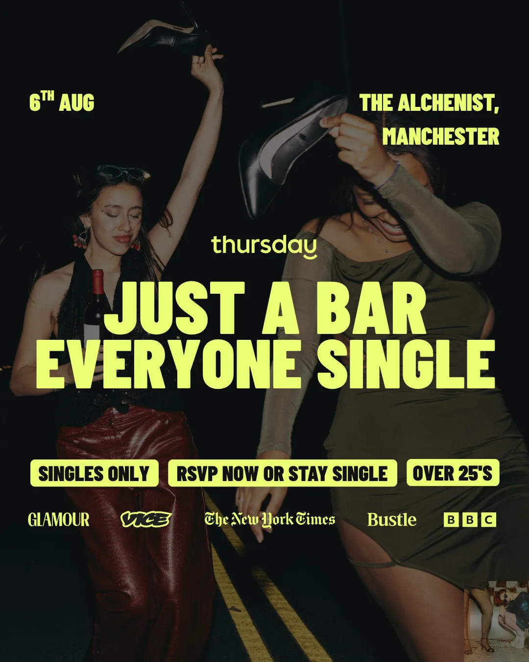 Thursday | The Alchemist | Manchester at The Alchemist Spinningfields
