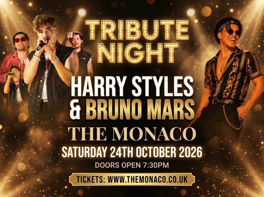 Double Tribute Night Harry Styles v Bruno Mars