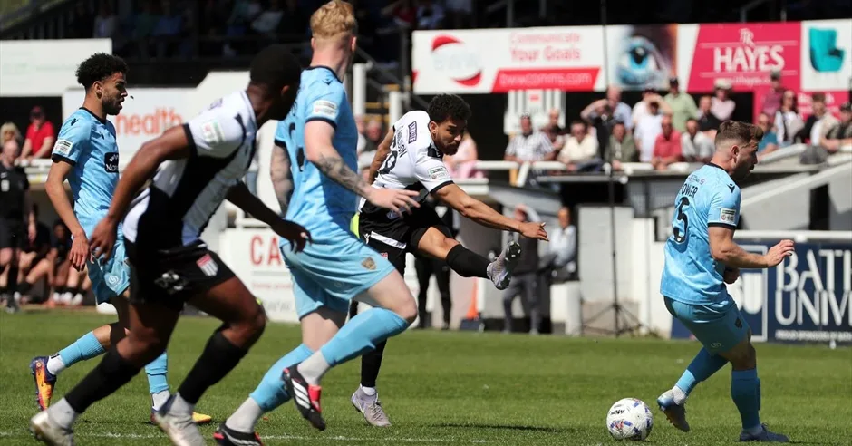 Bath City FC vs Frome Town at Twerton Park at Bath