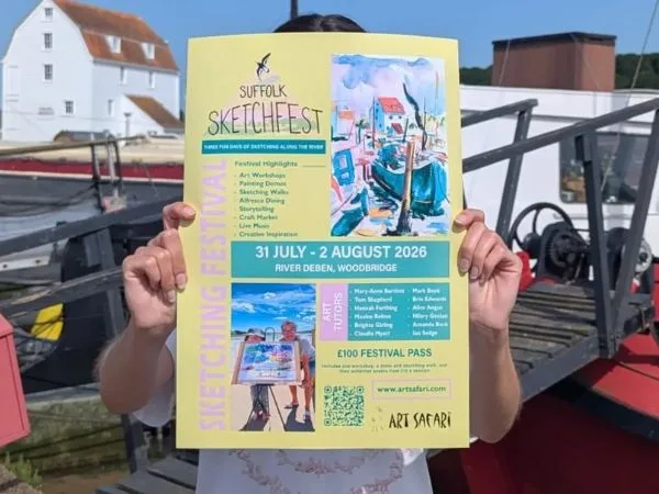 Suffolk SketchFest 2026 at Martlesham Wilds