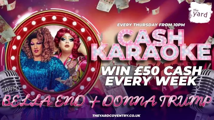 Cash Karaoke with Bella End and Donna Trump
