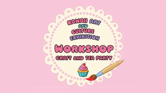 Craft & Tea Party: Paint Your Own Kawaii Cupcake at West Midlands