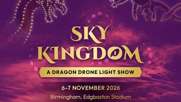Sky Kingdom: A Dragon Drone Light Show - Birmingham