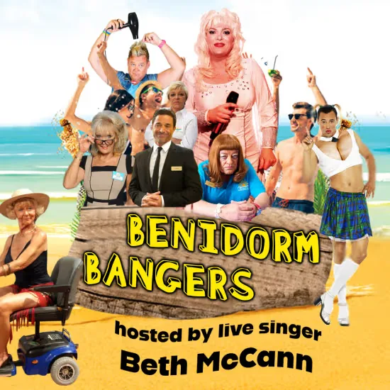 Benidorm Bangers with Live Singers at The Benidorm Bar