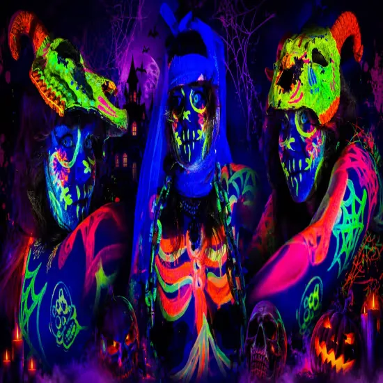Halloween Neon Naked Life Drawing | Clapham North! at The Clapham North