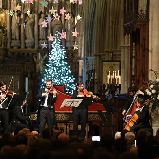 Christmas at the Movies by candlelight in Gloucester at Gloucester Cathedral