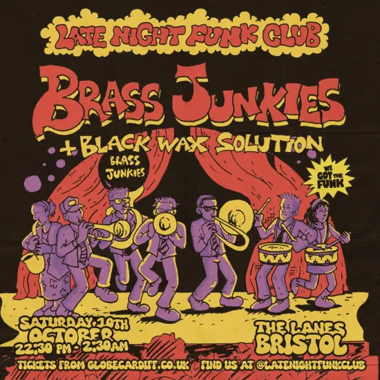 Late Night Funk Club: Brass Junkies + DJs at The Lanes