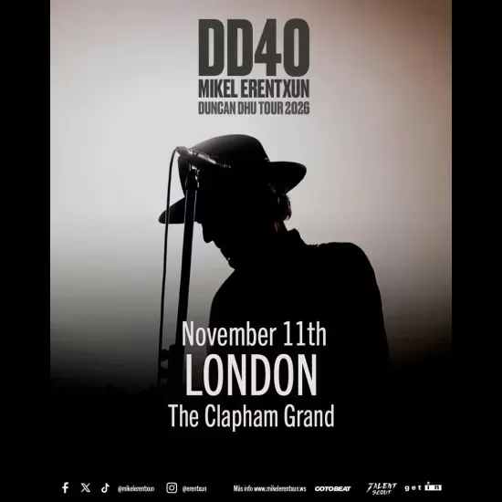 DD40 - Mikel Erentxun - Duncan Dhu Tour 2026