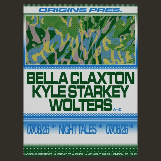 Origins: Kyle Starkey, Bella Claxton, Wolters at Night Tales