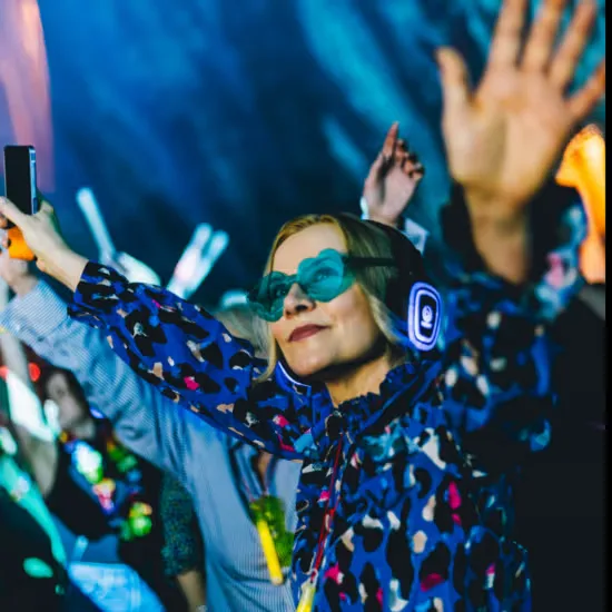 90s Silent Disco inside Chelmsford Cathedral at Chelmsford Cathedral