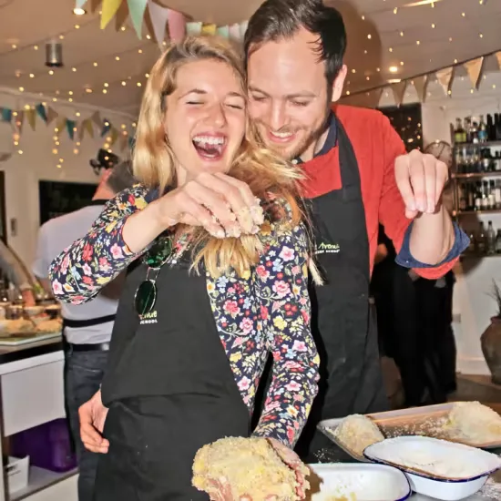 Bottomless Wine and Spanish Tapas Cooking Class at The Avenue Cookery School
