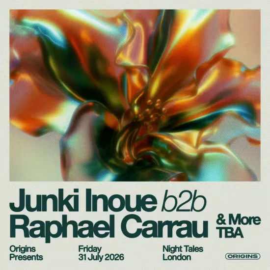 Origins: Junki Inoue, Raphael Carrau & More TBA at Night Tales