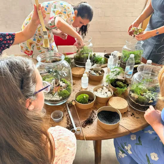 Terrarium Making Class – Relax, Plant & Create