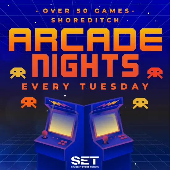 NQ64 Shoreditch Arcade Nights - Every Tuesday at NQ64 Shoreditch - Club Shoreditch