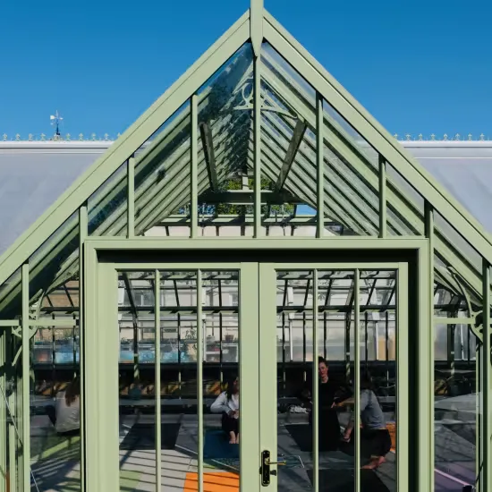 The Glasshouse Yoga Studio at Yoga Collective London