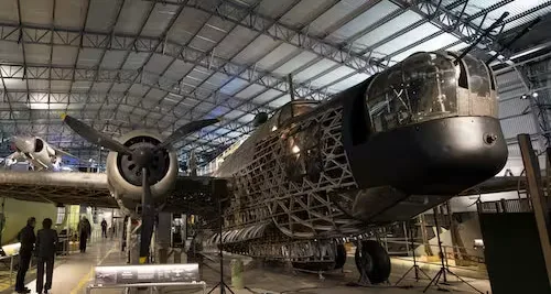 Brooklands Museum: Explore a World War II bomber plane!