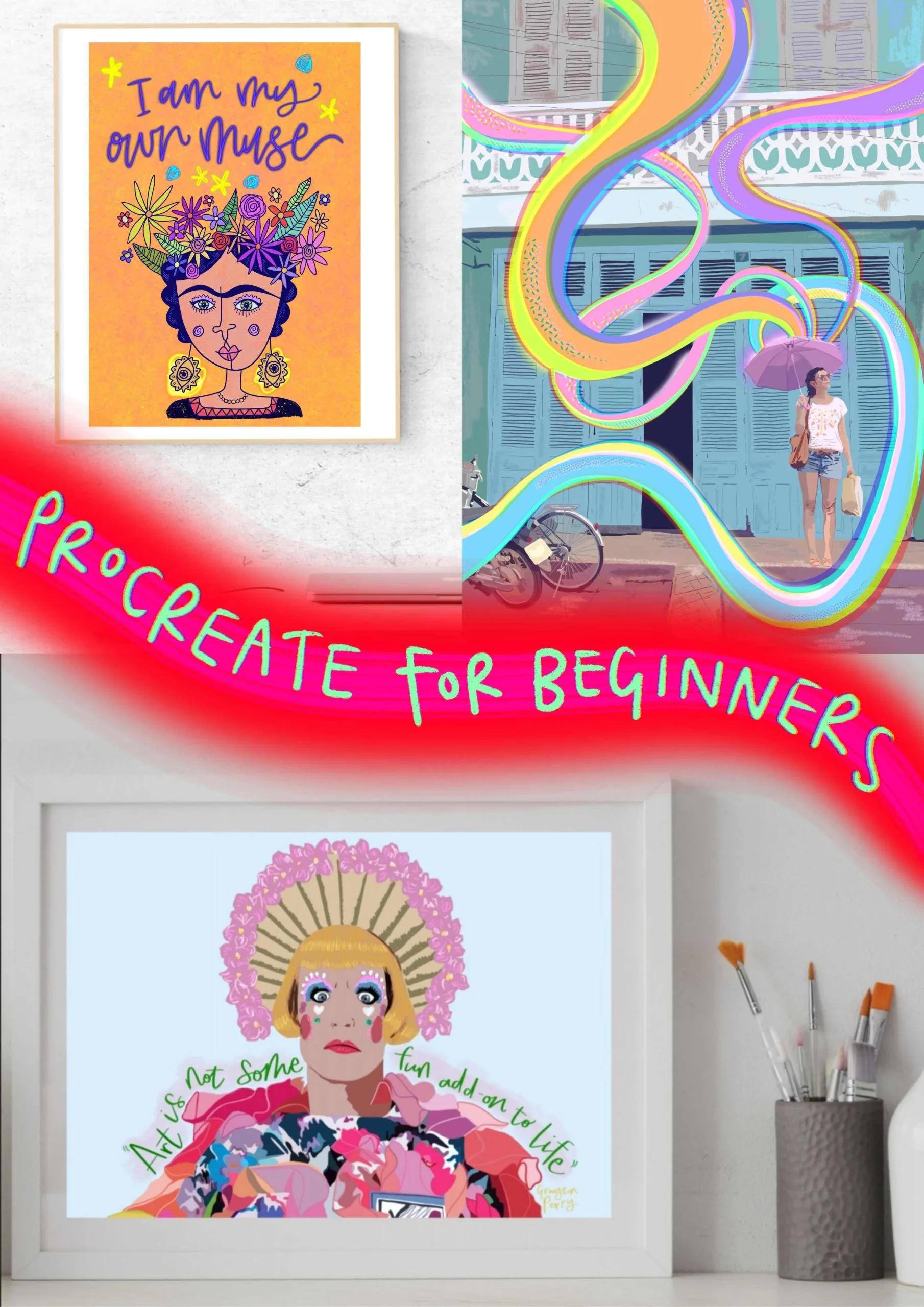 Digital Art: A Beginners Workshop for iPad and Procreate in a Gallery Setting at Studio 4