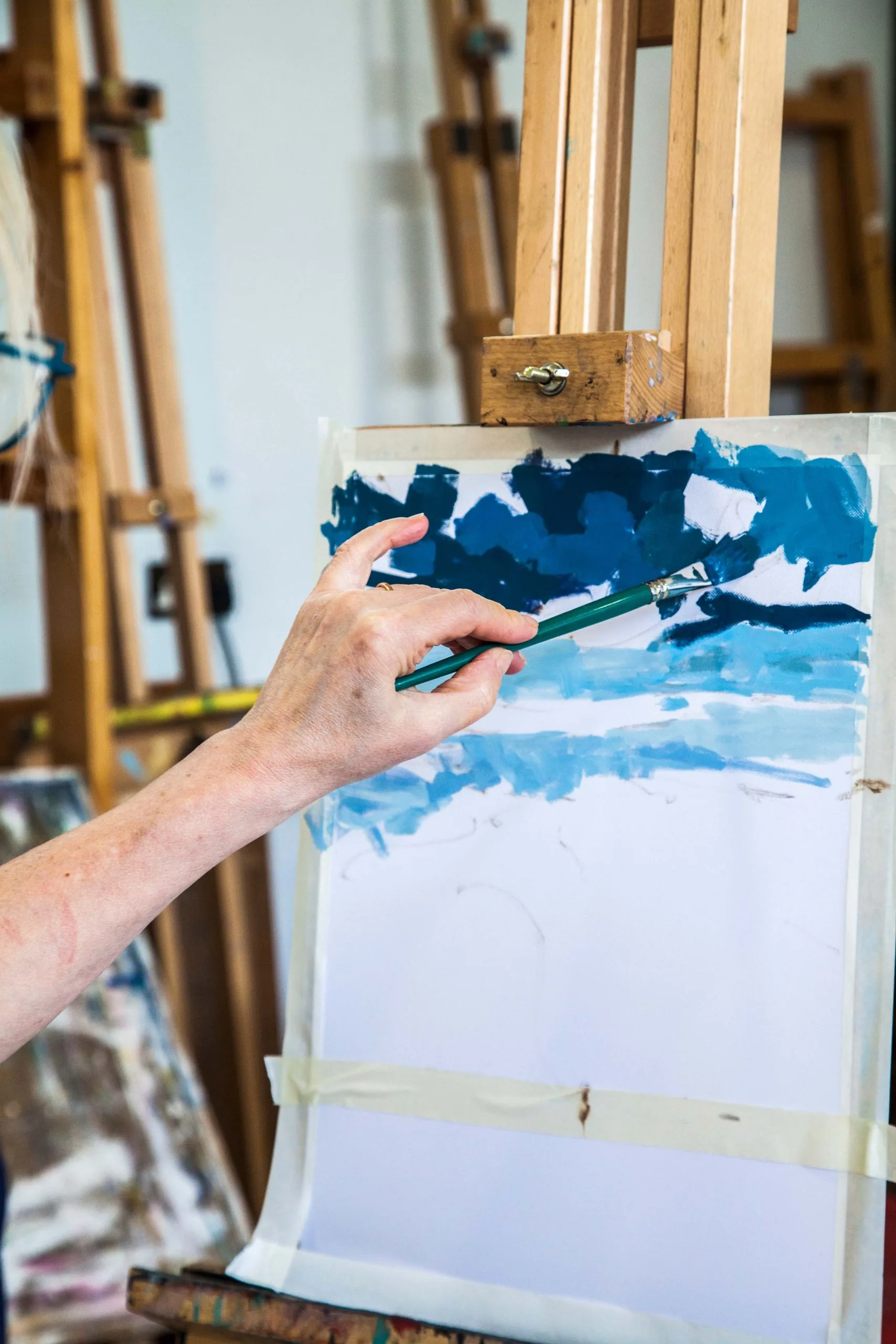 Beginners Landscapes in Acrylics at Studio 4